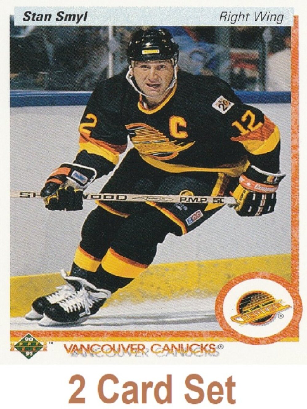 Stan Smyl Hockey Card Collection